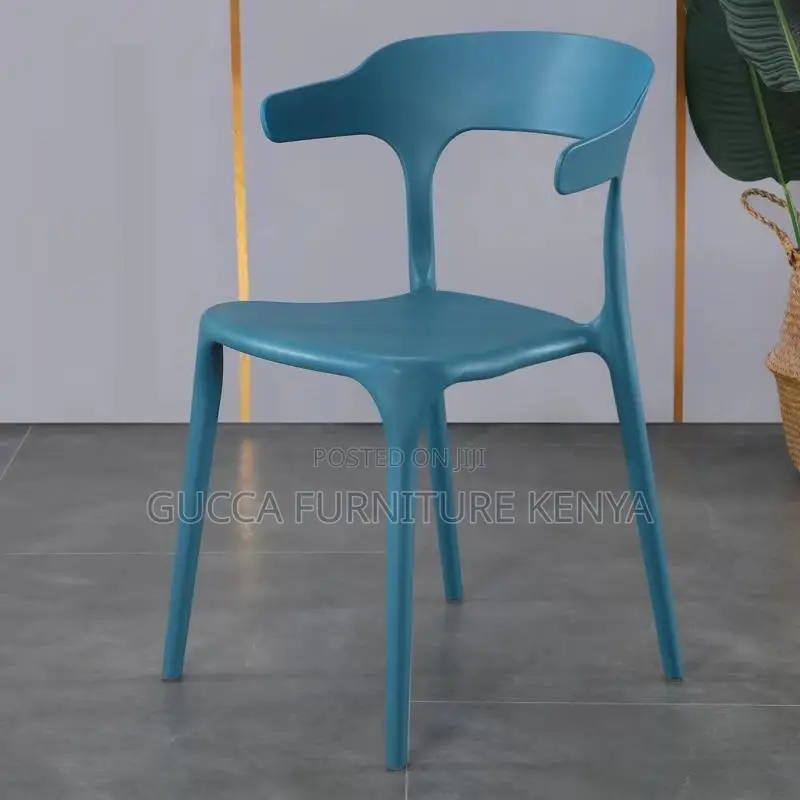 Multi-Purpose Stackable Armless Plastic Dining Chair