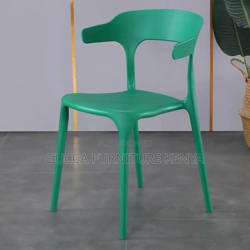Multi-Purpose Stackable Armless Plastic Dining Chair