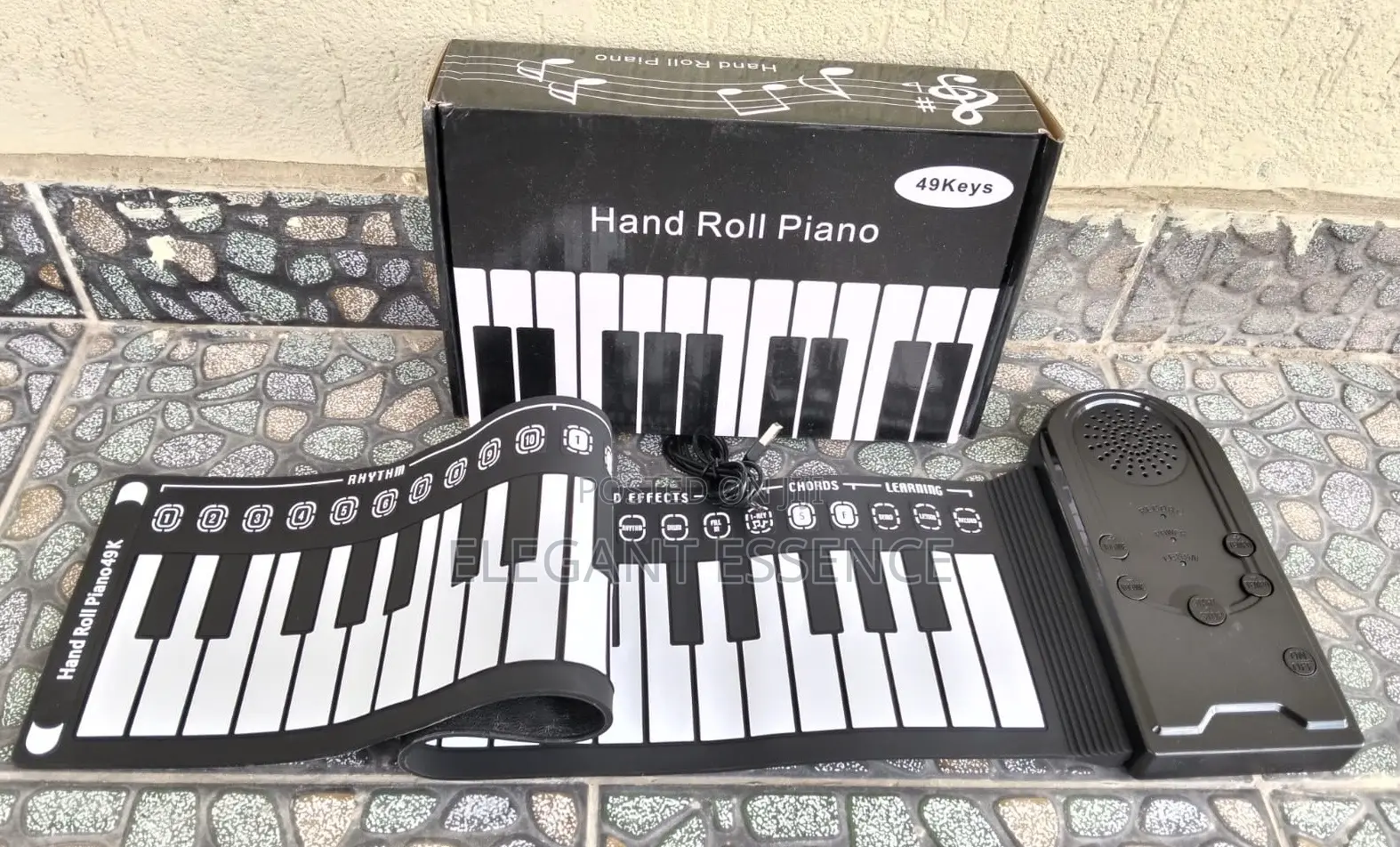 49 Keys Roll Up Piano Rechargeable
