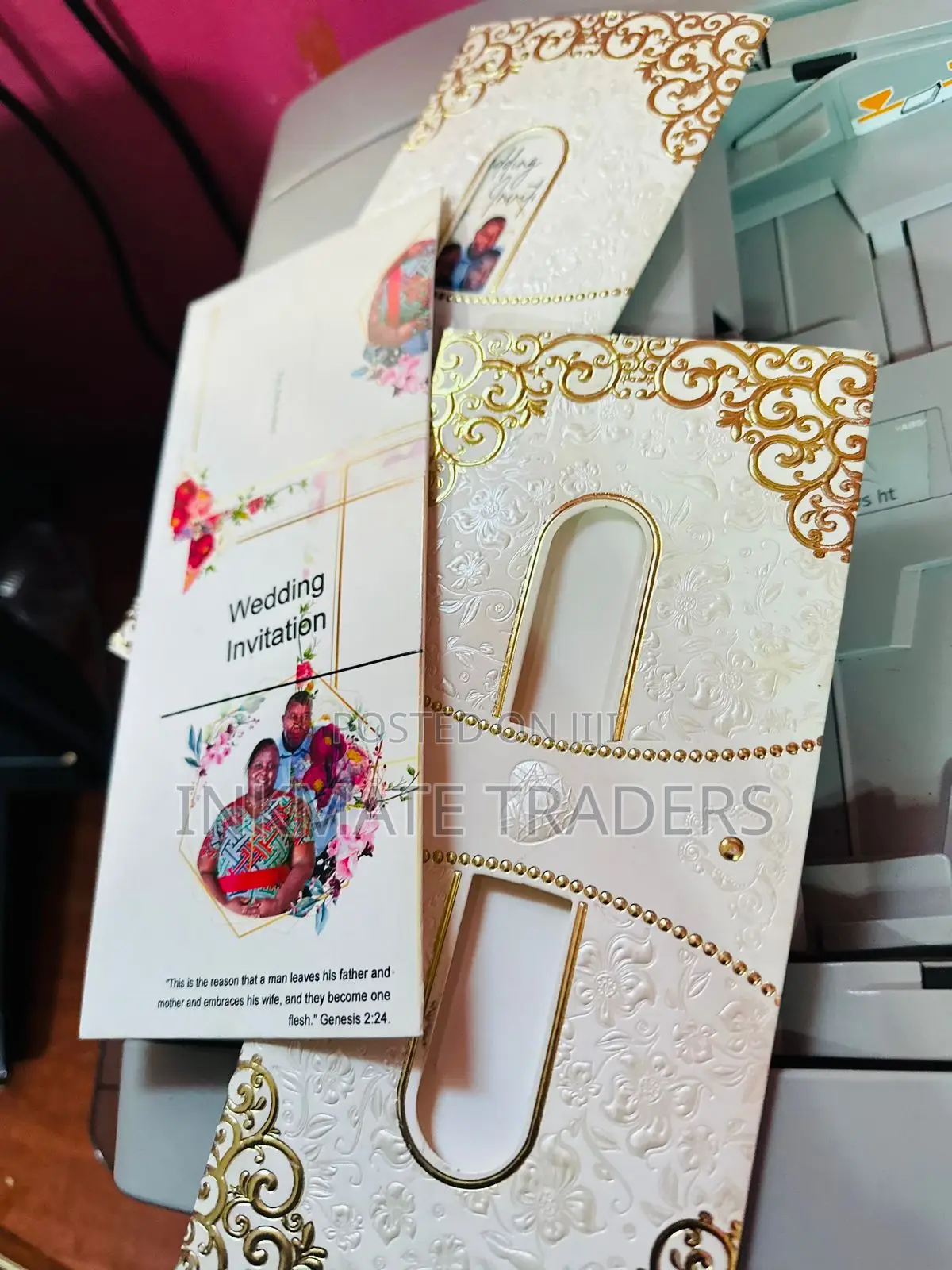 Royal-Themed Wedding Card Printing