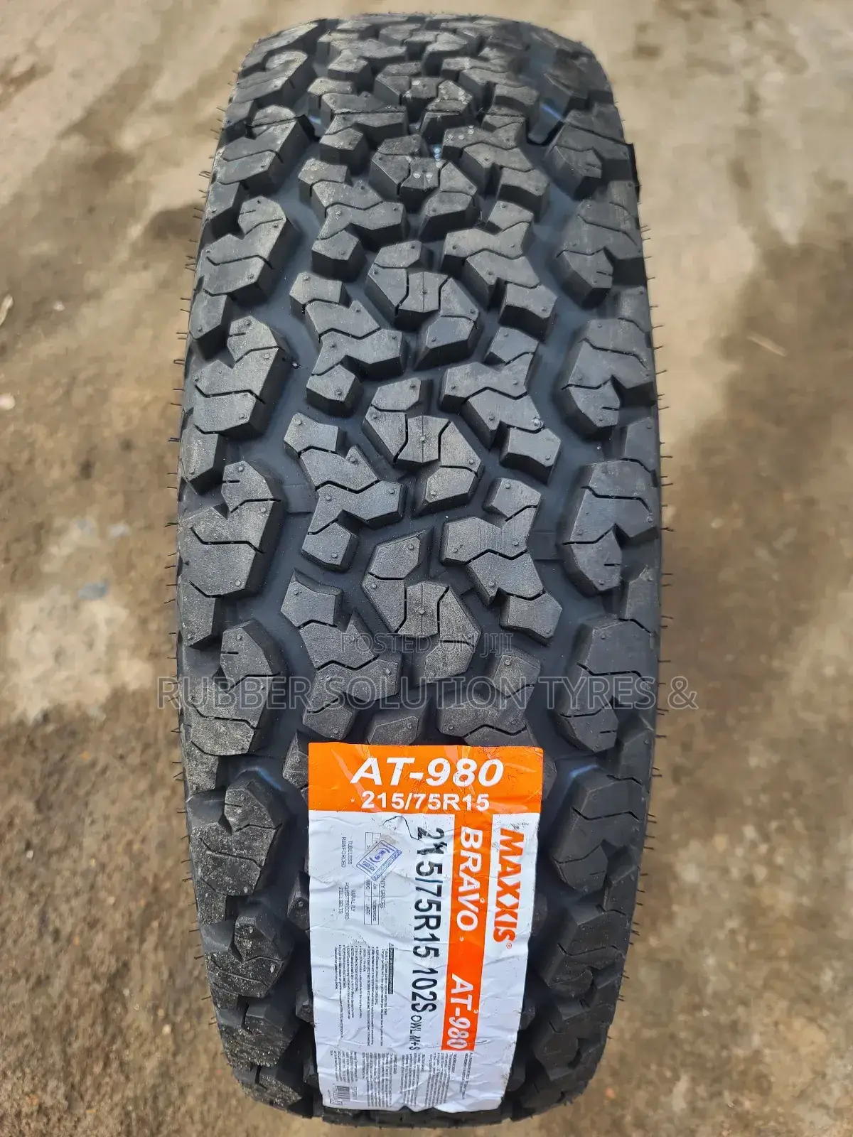 215 /75 R15 Maxxis Tyres Bravo a/T-980 All-Terrain