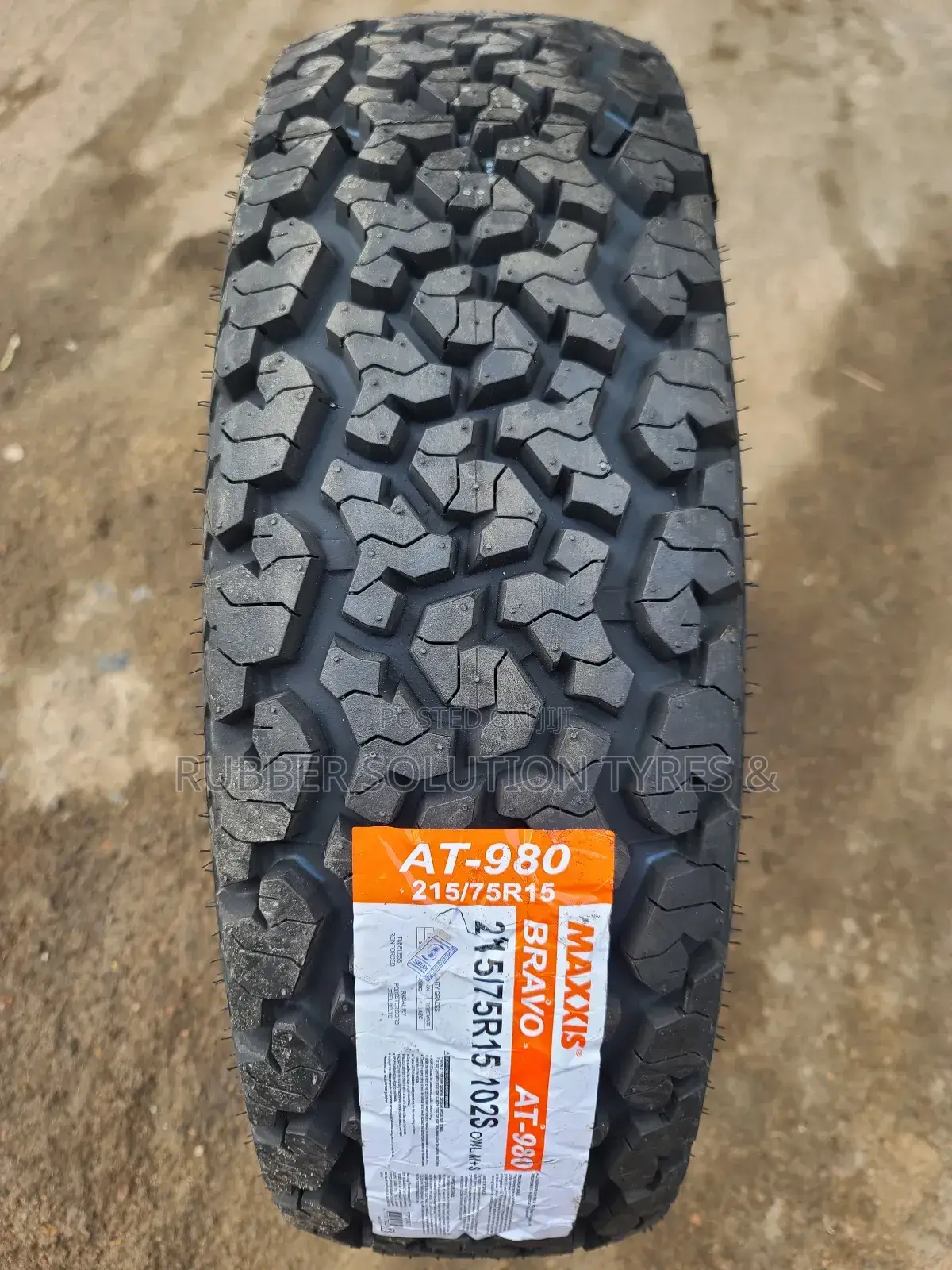 215 /75 R15 Maxxis Tyres Bravo a/T-980 All-Terrain