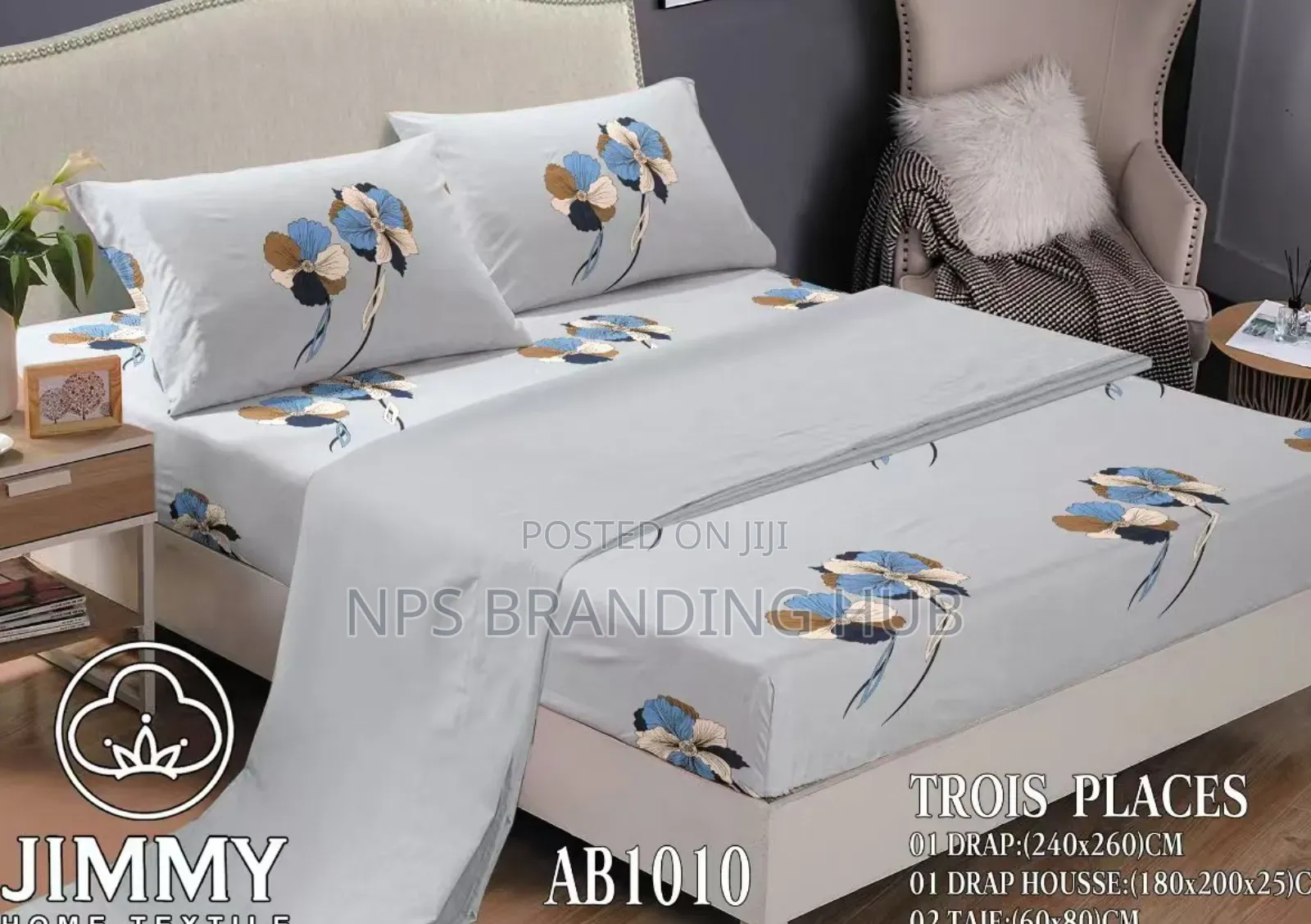 (6pc) Fitted Mix and Match Cotton Bedsheets 6*6/6*7 Sk