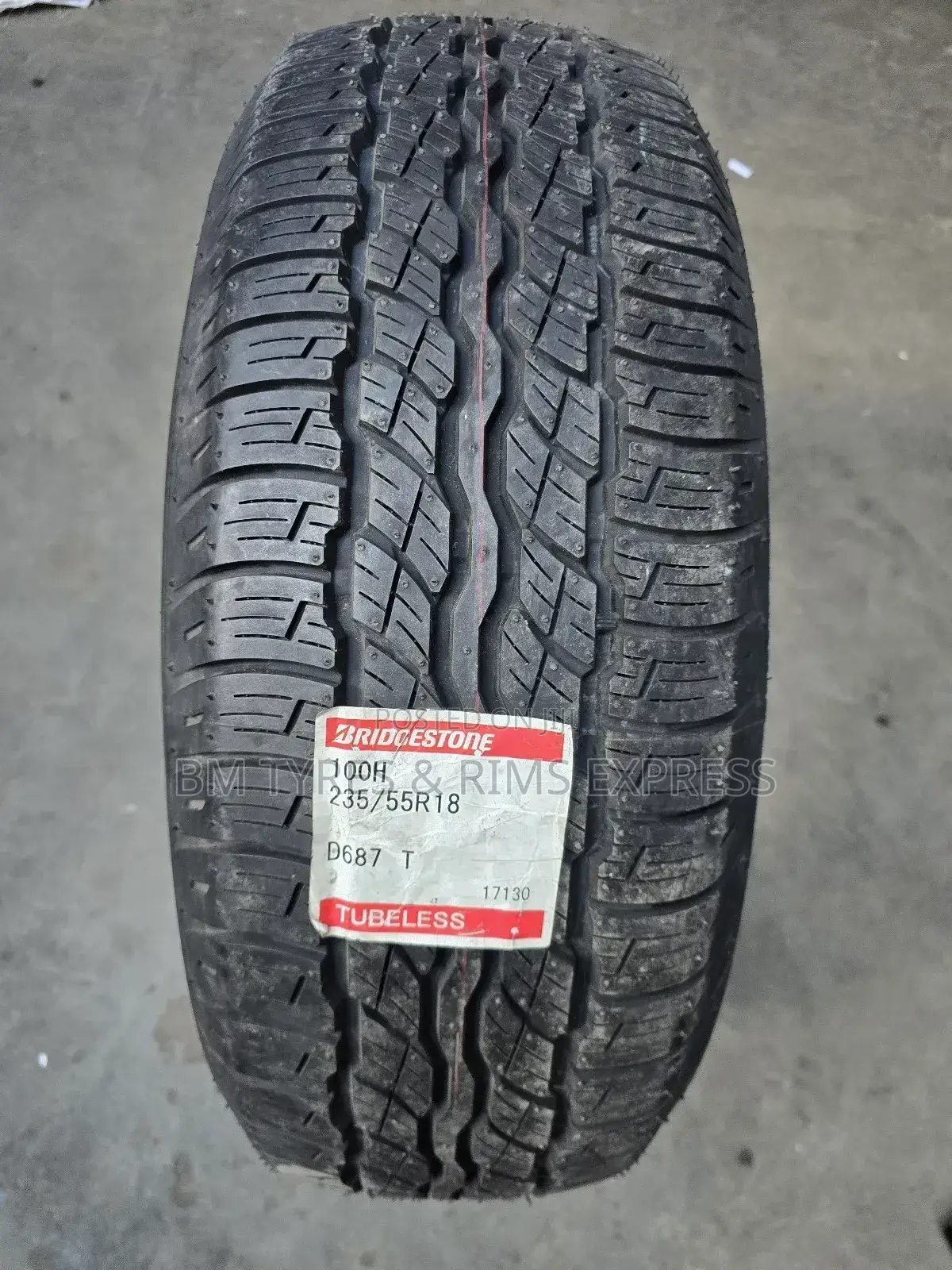235 /55 R18 Bridgestone Tyres (Highway Terrein) Japan.