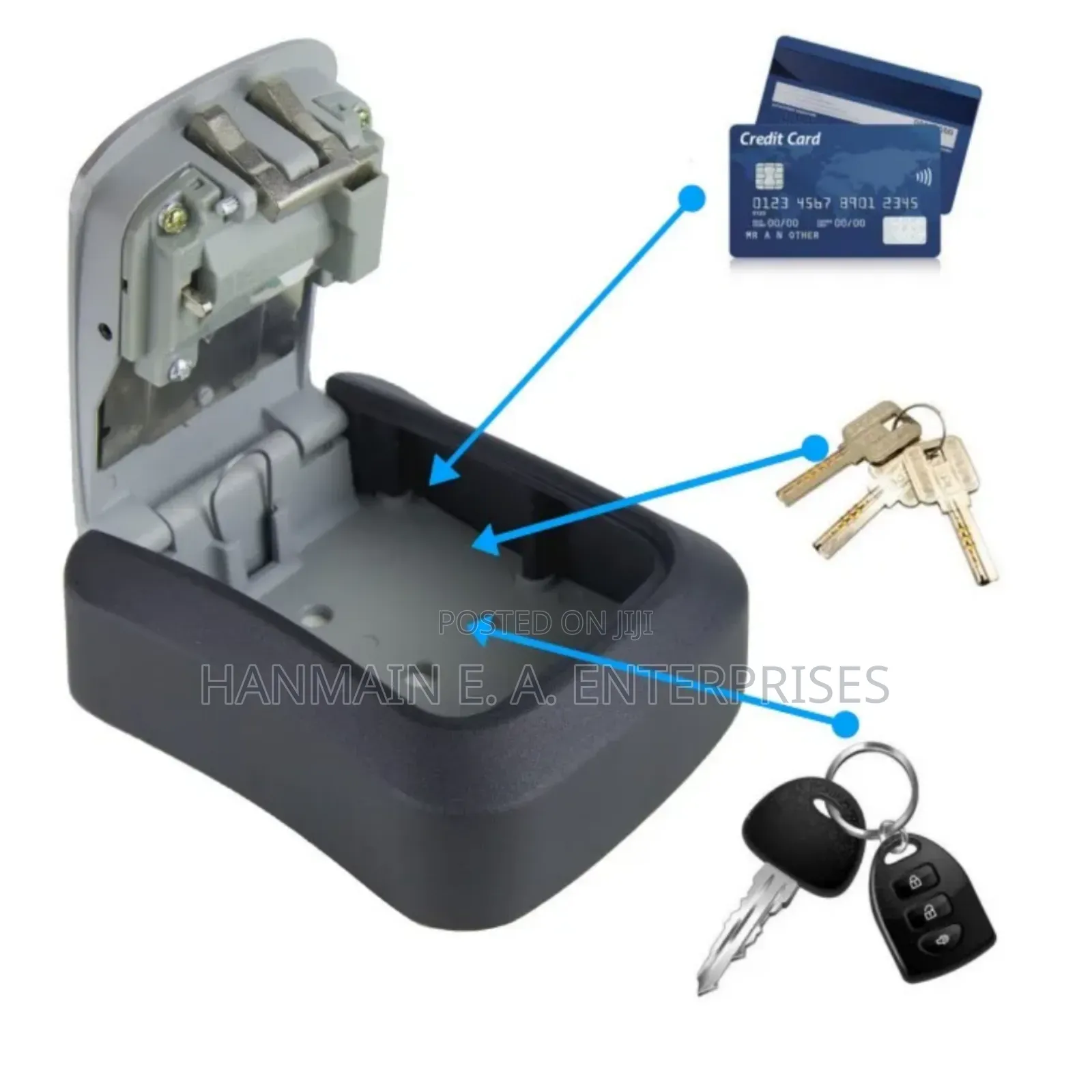 BNB Login Combination Code Security Abra Fox Key Lock Box