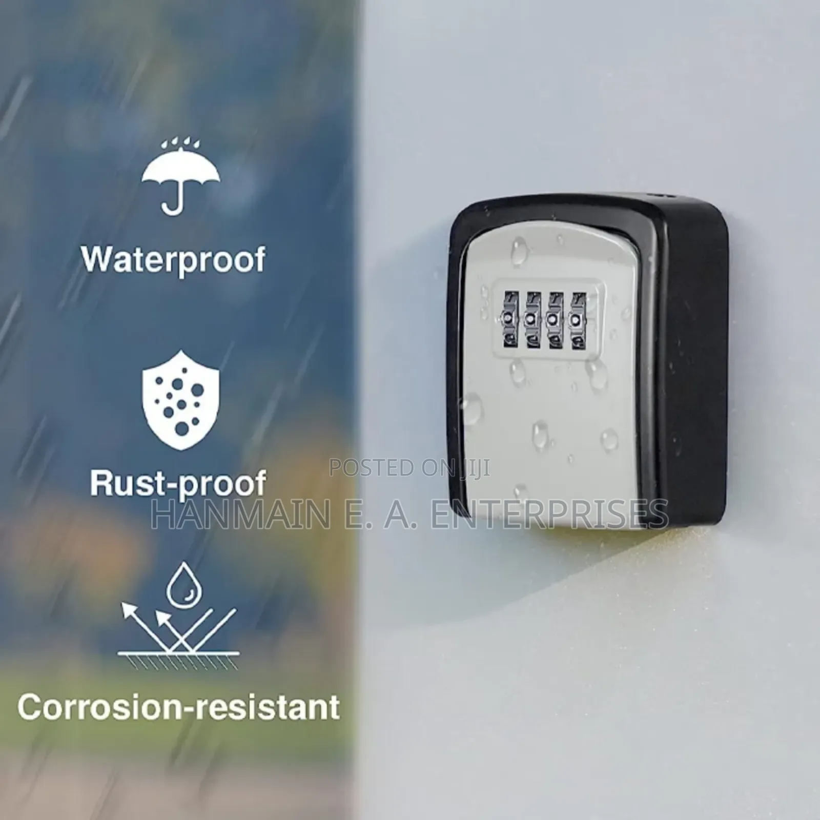 BNB Login Combination Code Security Abra Fox Key Lock Box