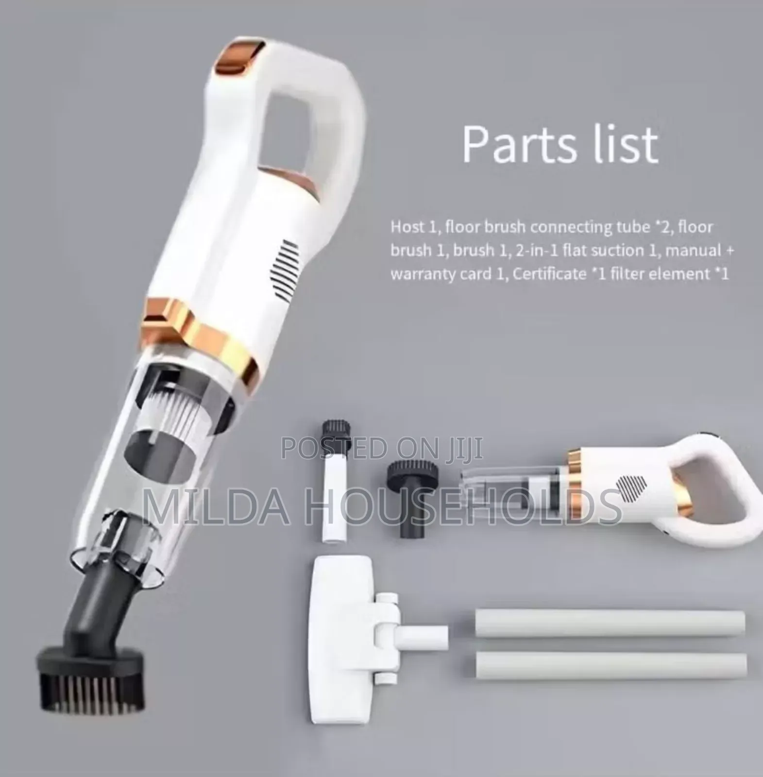 Rechargeable Cordless 3 in 1 Vacuum Cleaner.