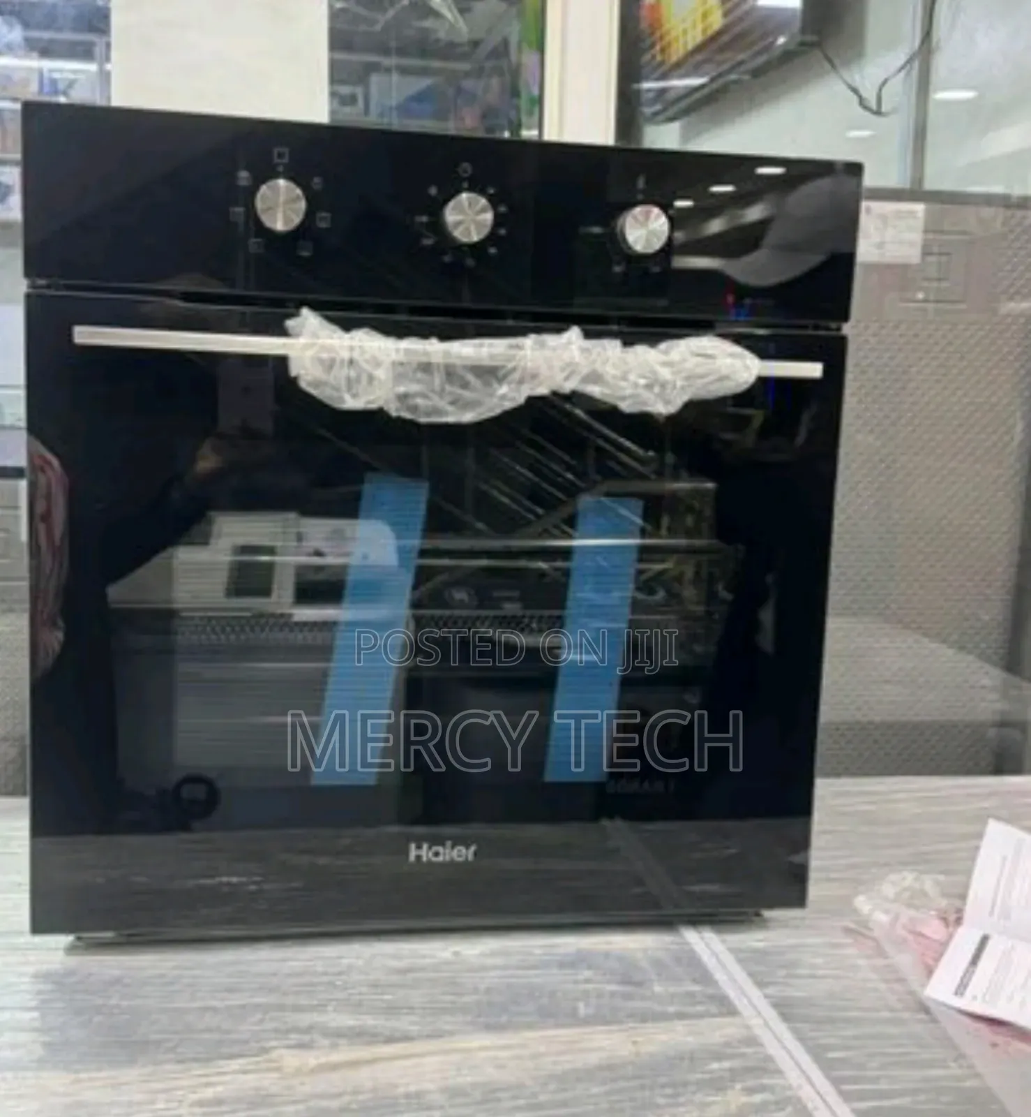 Haier 67l Multifunction Built-in Oven Hom-S64000b – Premium Black