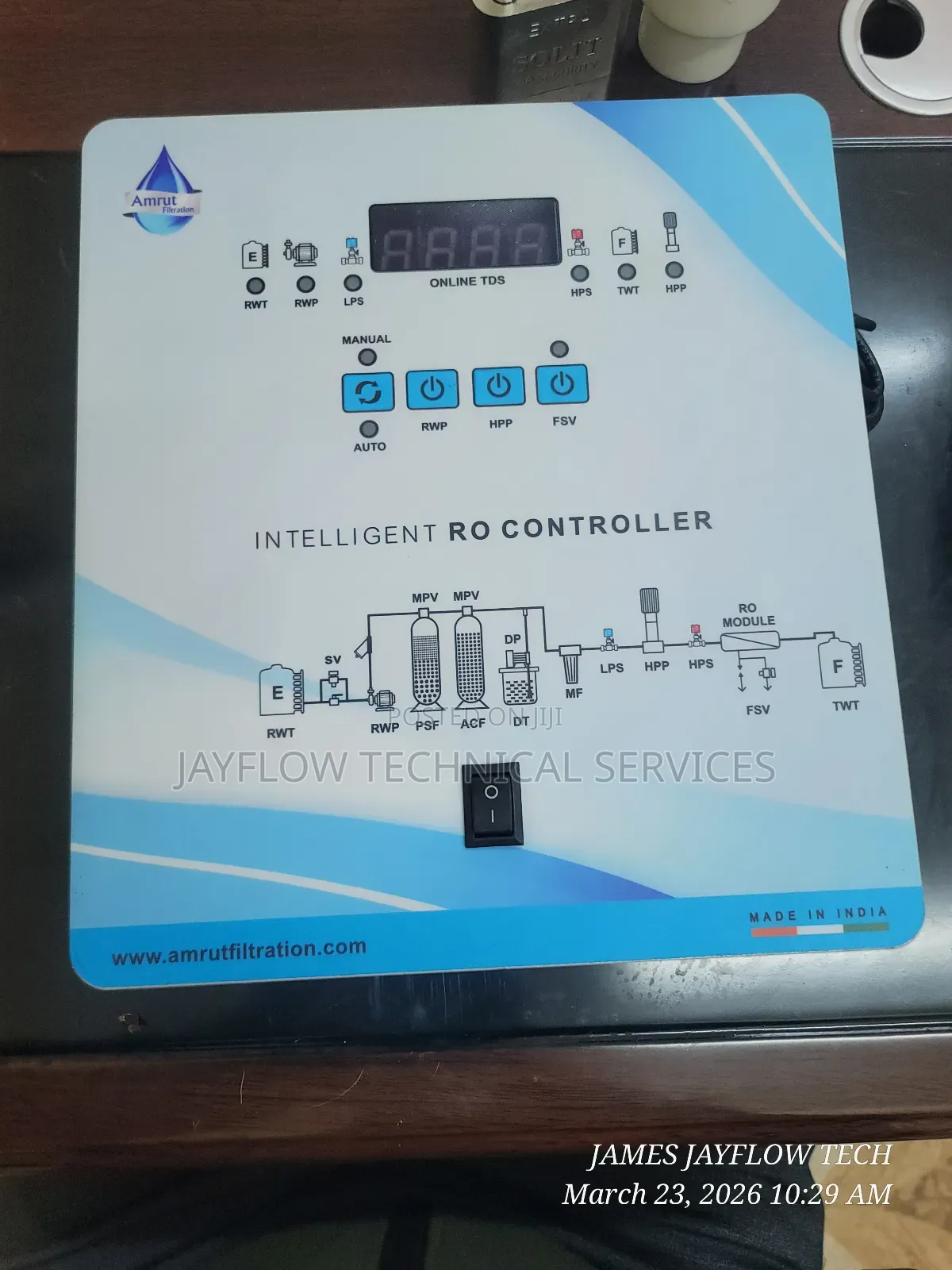 Intelligent Ro Controller