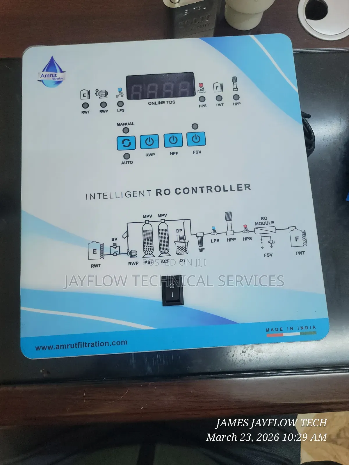 Intelligent Ro Controller