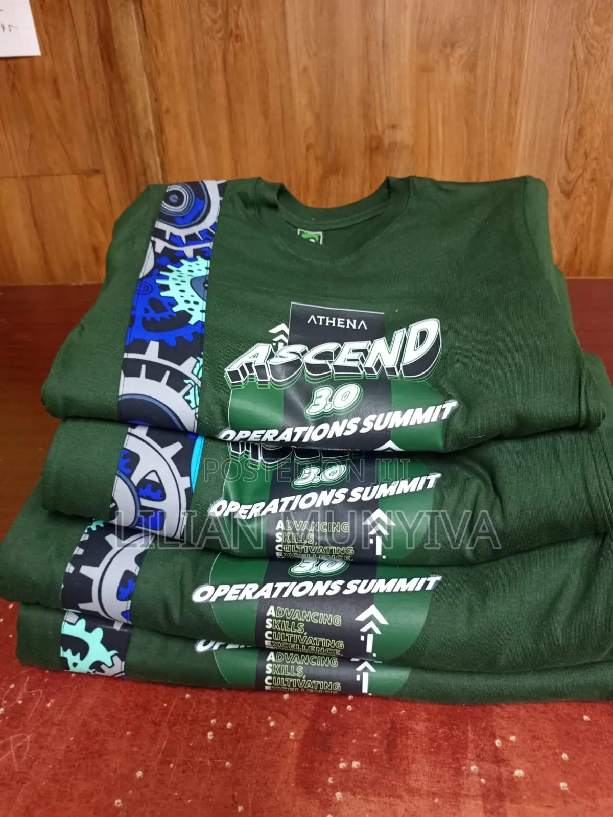 Ankara Customized Tshirts With Branding