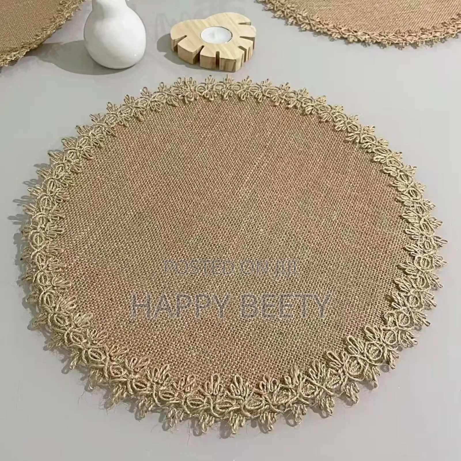 6pcs Round Table Placemats
