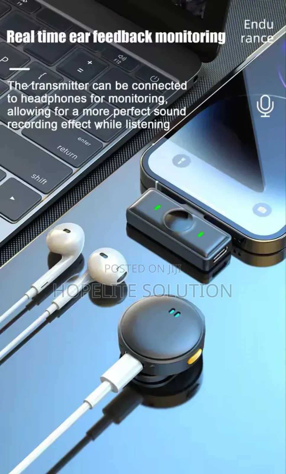 Wireless Lavalier Microphone 2.4g