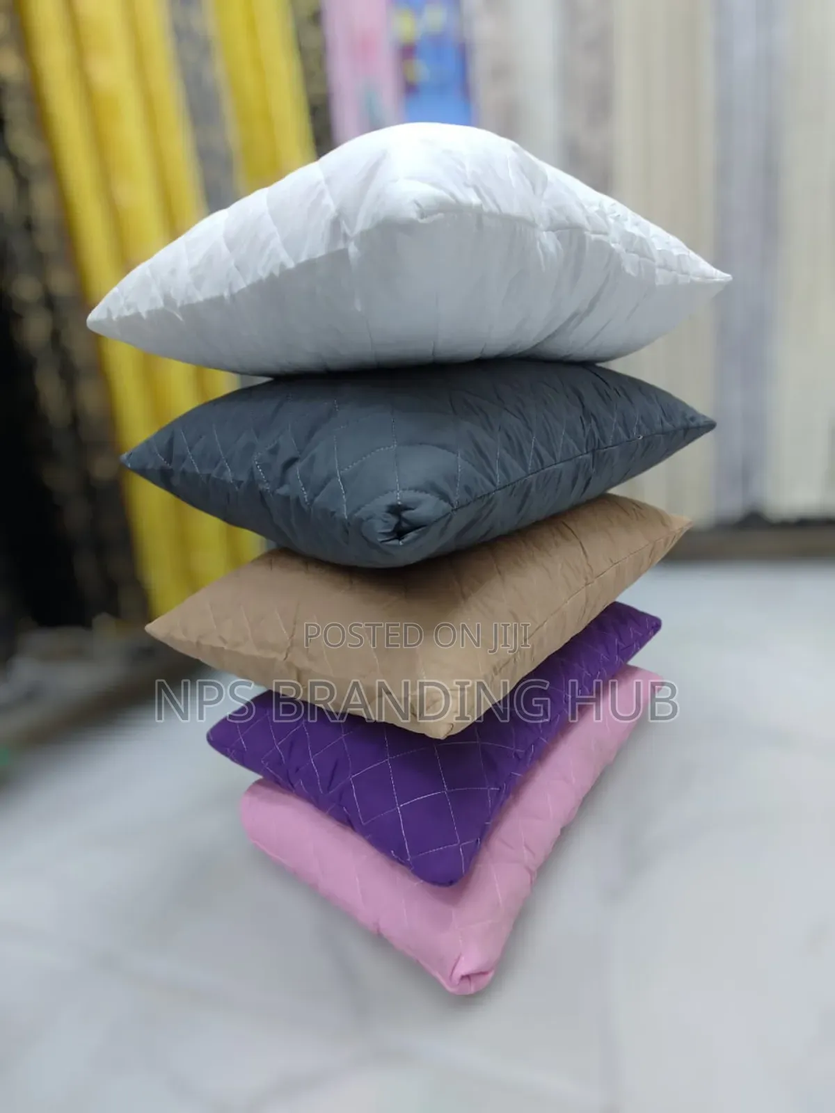 Quilted Water Proof Pillow Protector Size: 50*70cm Per Pair Sk