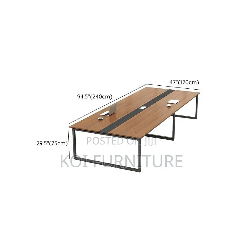 Office Table : 2.4m Modern Boardroom or Conference Table