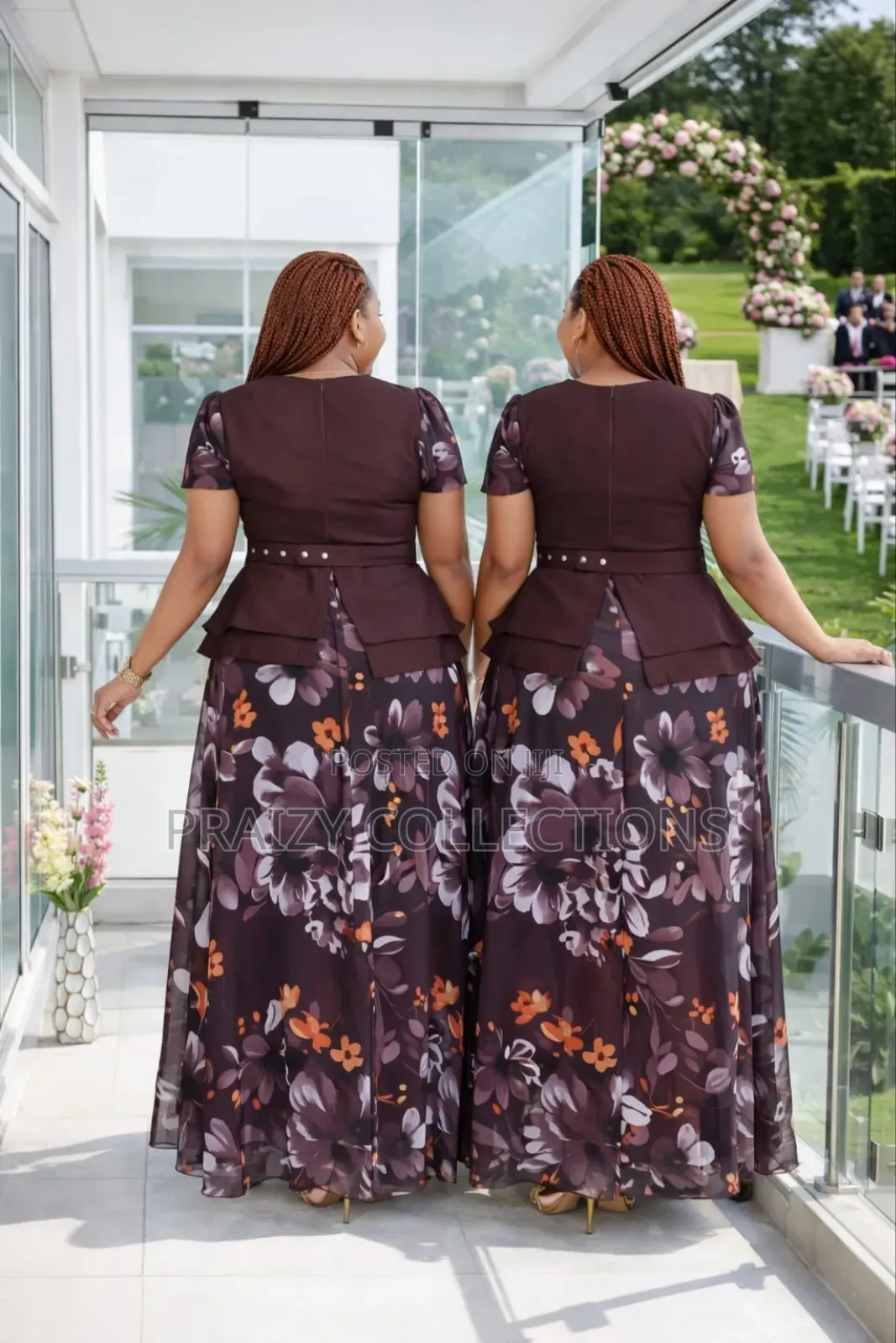 Glamorous Maxi Heavy Chiffon Dress