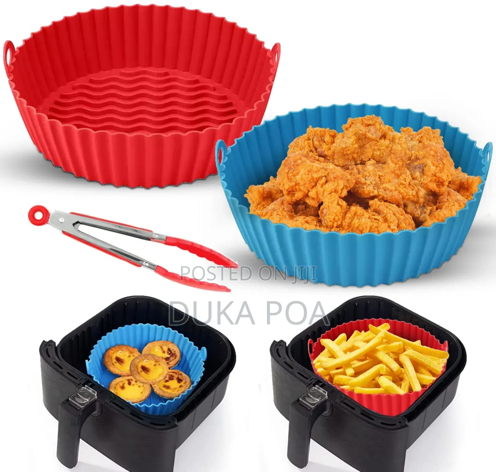 Food Grade Silicone Air Fryer Liners
