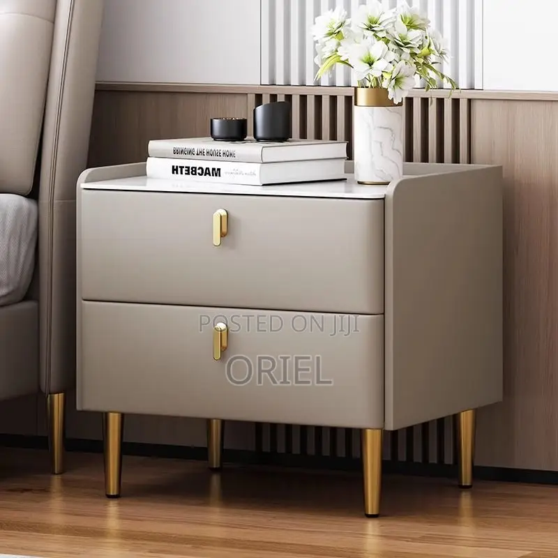 Home /Office Cabinet : Luxury Home 2-Drawer Nightstand Cabinet
