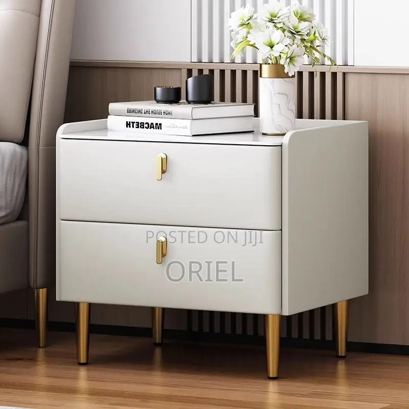 Home /Office Cabinet : Luxury Home 2-Drawer Nightstand Cabinet