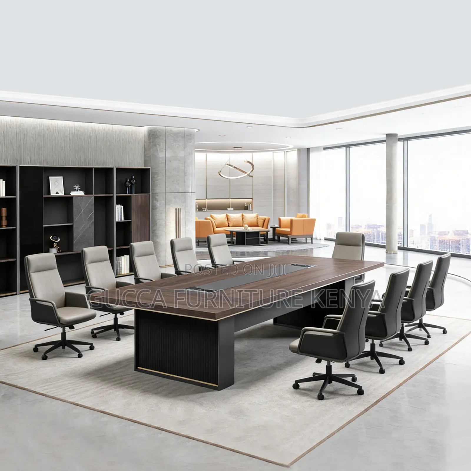 3.0m 14-Seater Imported Office Conference Table