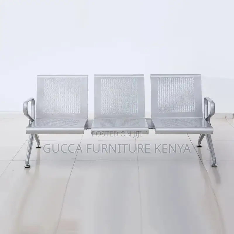 3-Link Heavy Duty Full Steel Reception Bench