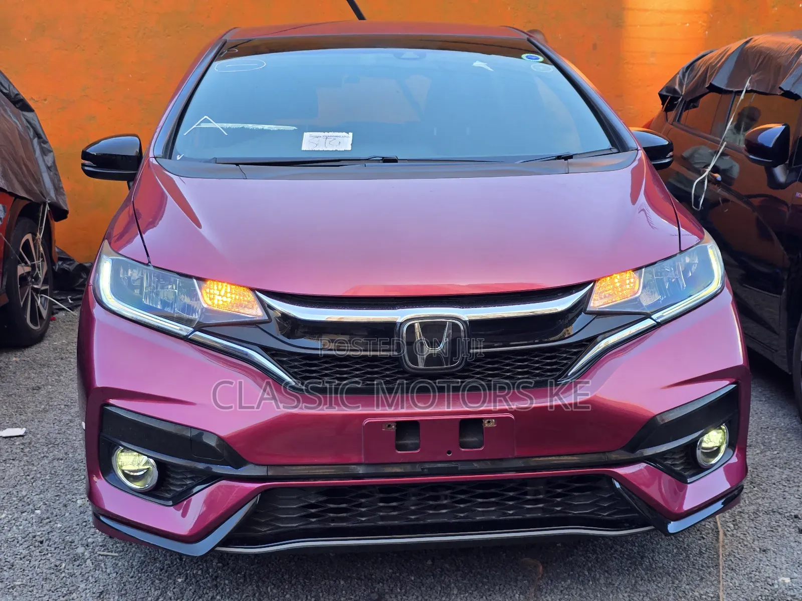 Honda Fit Sport 2019 Burgundy