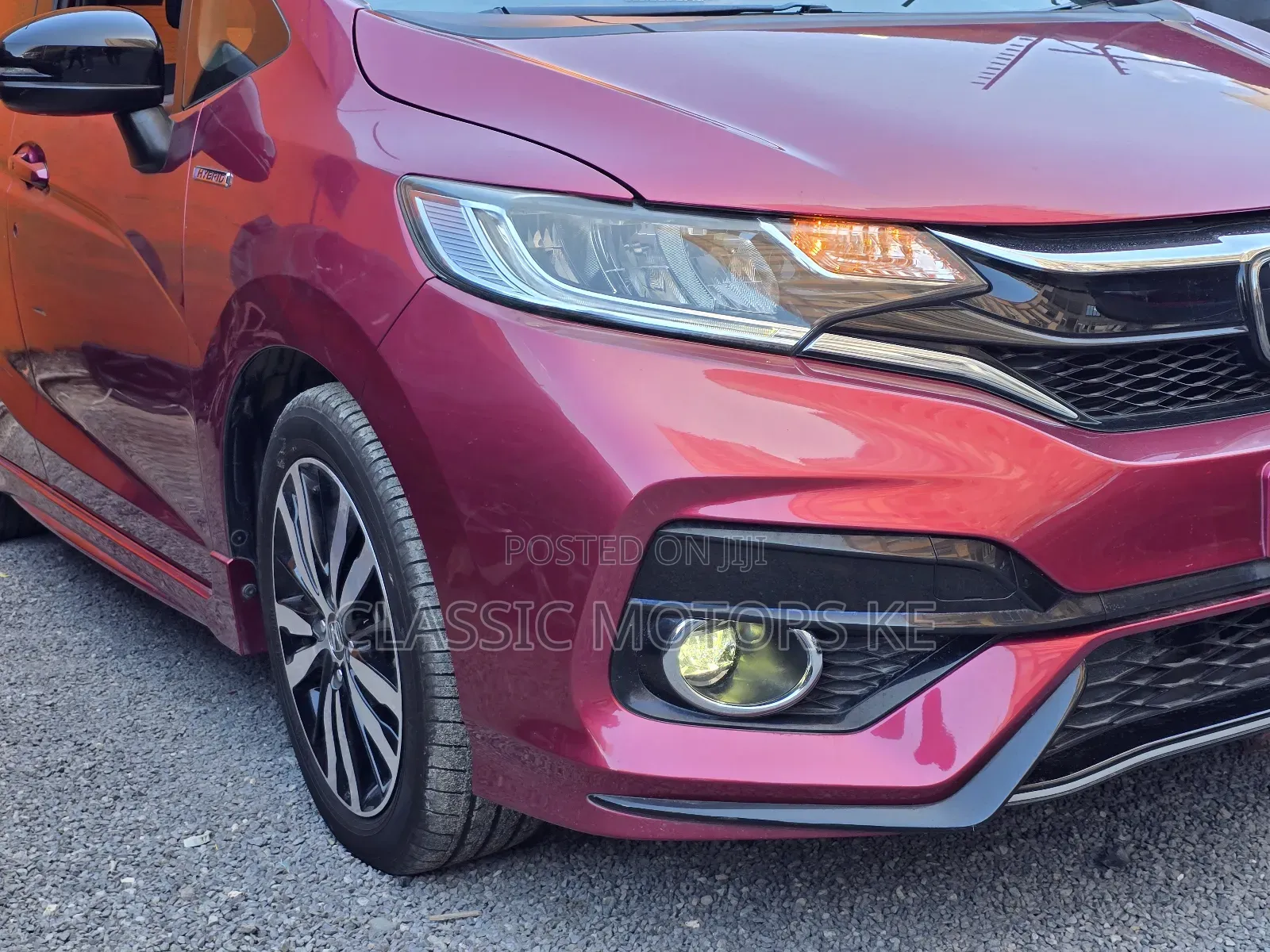 Honda Fit Sport 2019 Burgundy