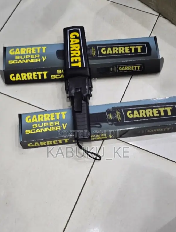 Garrett Metal Detector Securvity Scannner