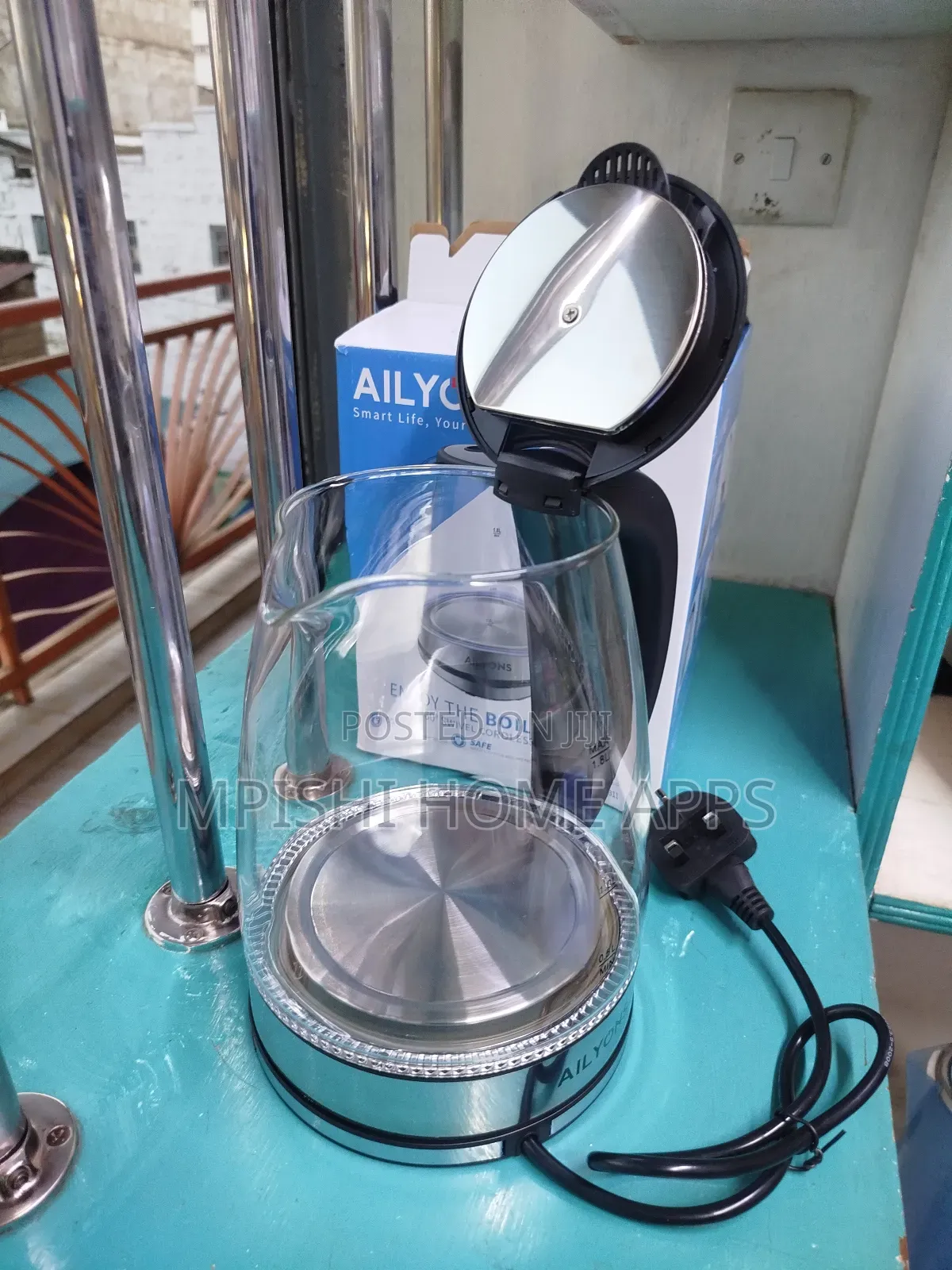 Ailyons Glass Electric Kettle 2.0l