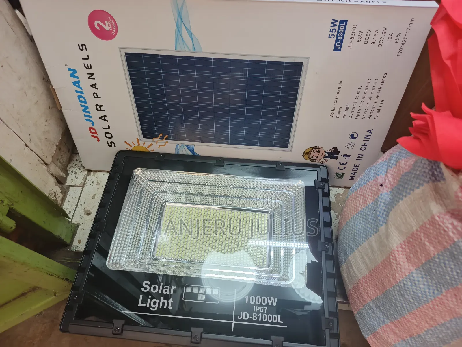 1000w Jd Solar Floodlights