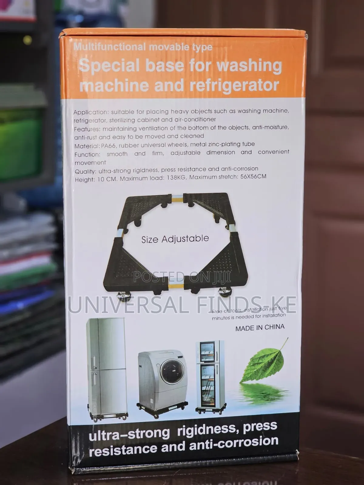 Adjustable , Moveable Fridge Washing Machine Cover