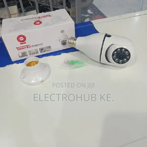 Rotating Smart Wifi Bulb Camera 2.4ghz V380pro