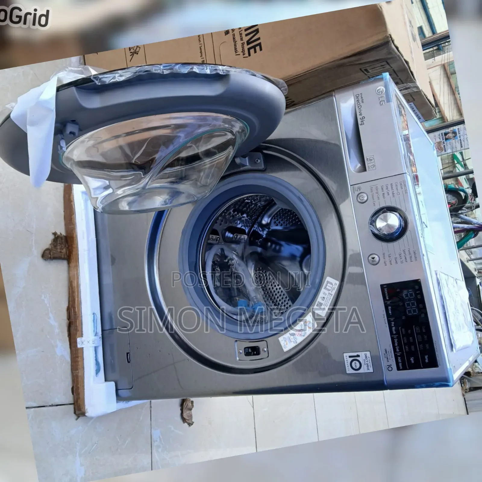 New Arrivals Lg 9 KGS Front Load Wash and Spin