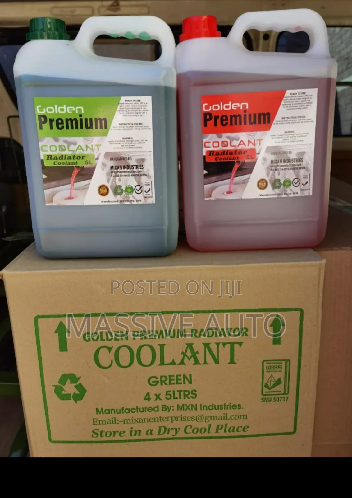 Radiator Golden Premium Coolant/5l Coolant