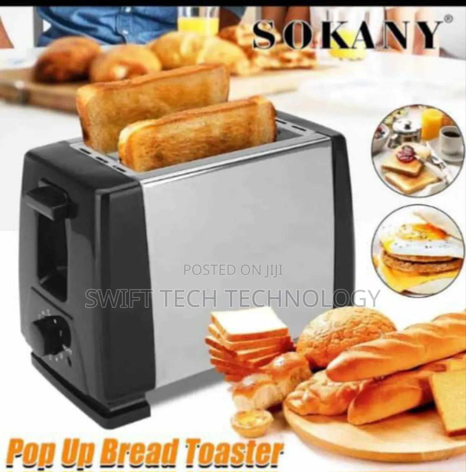 Toaster/ Sokany Bread Toaster