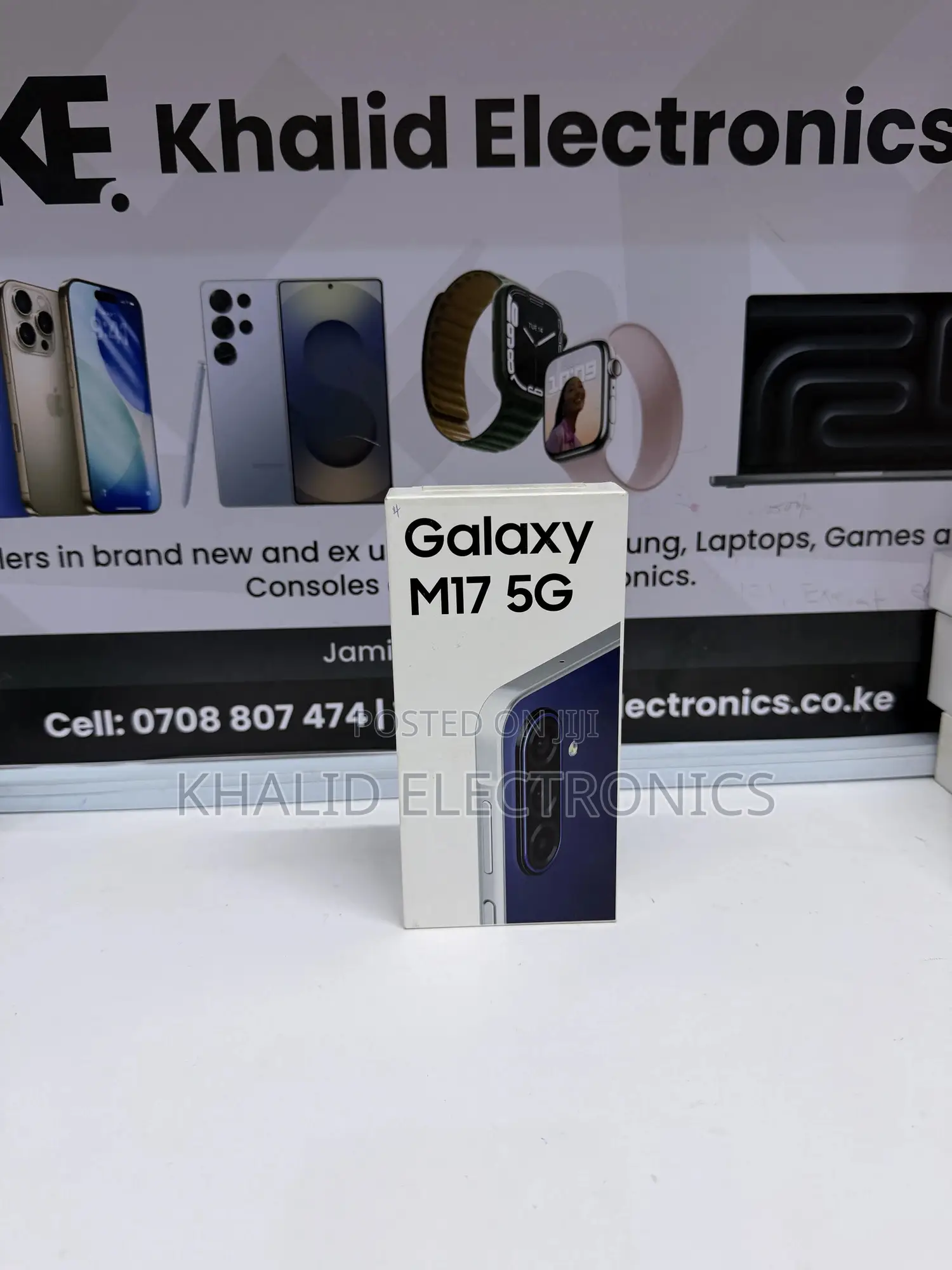 New Samsung Galaxy M17 5G 128 GB Blue