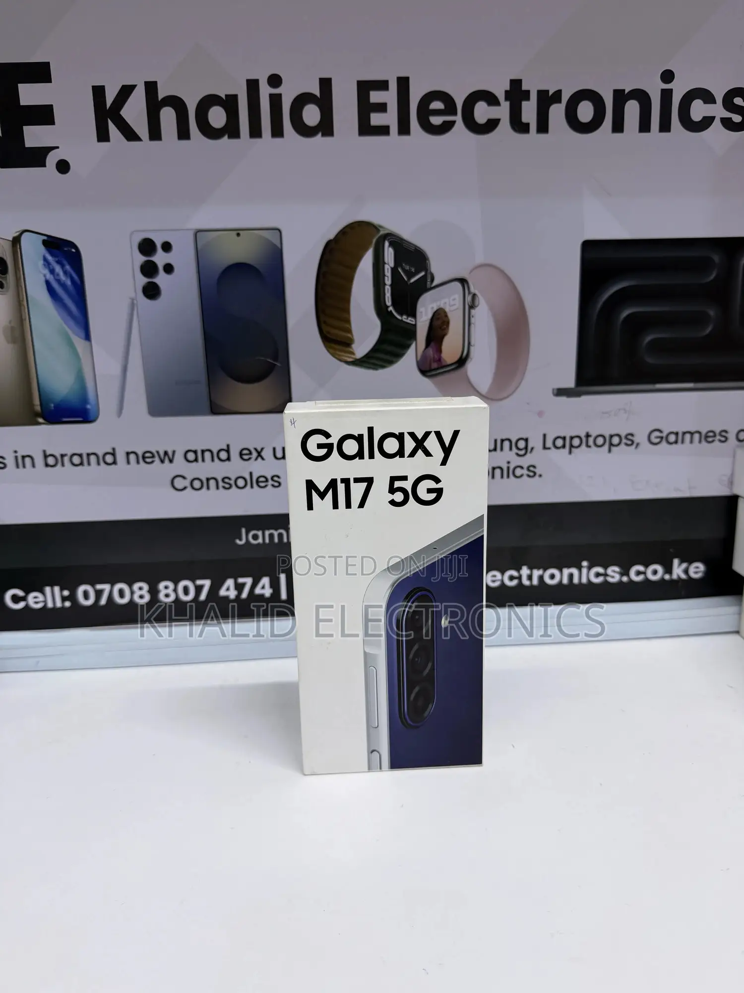 New Samsung Galaxy M17 5G 128 GB Blue