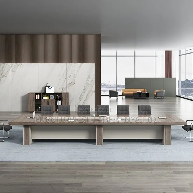 Office Table ; 3-Meter Imported Boardroom Office Table