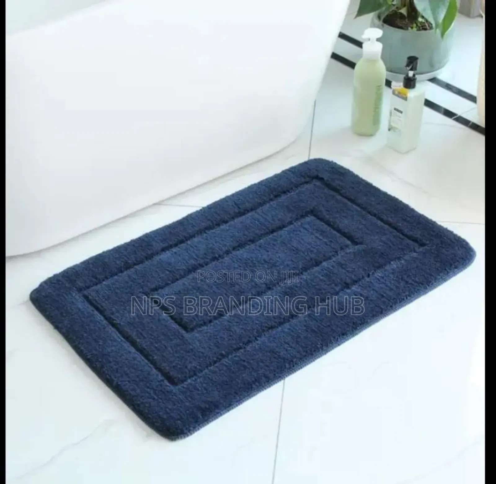 Flocking Micro Fiber Bath/Door Mats Sizes: 50*80cm