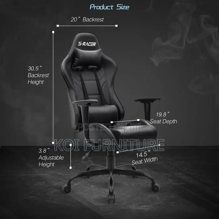 Office Chairs; Recliner Home Office Leather Gaming Chair