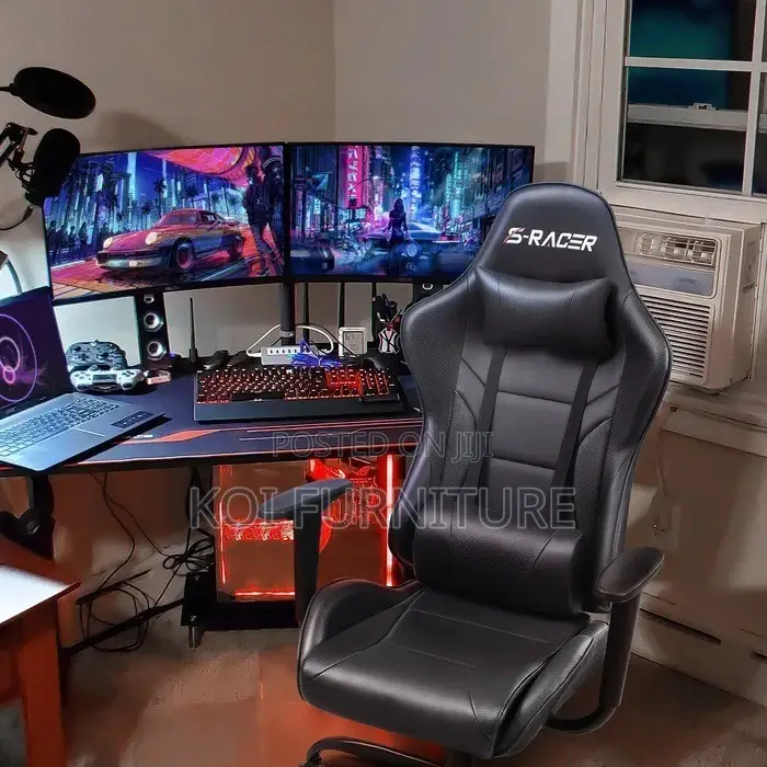 Office Chairs; Recliner Home Office Leather Gaming Chair