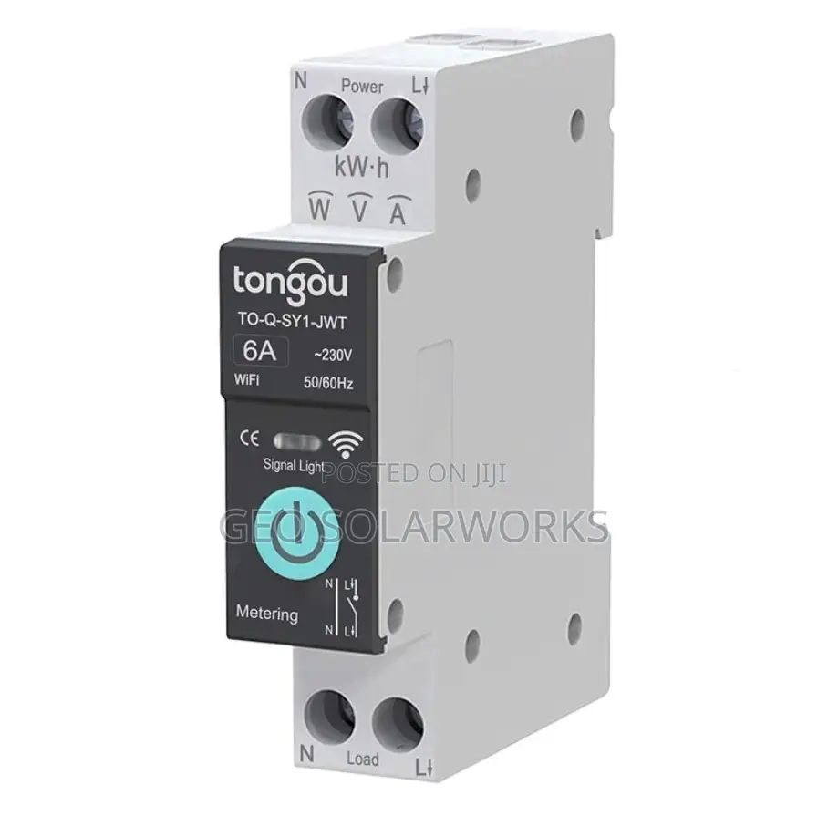 Wifi Smart MCB 32a/63a Circuit Breaker With Power Metering 63a