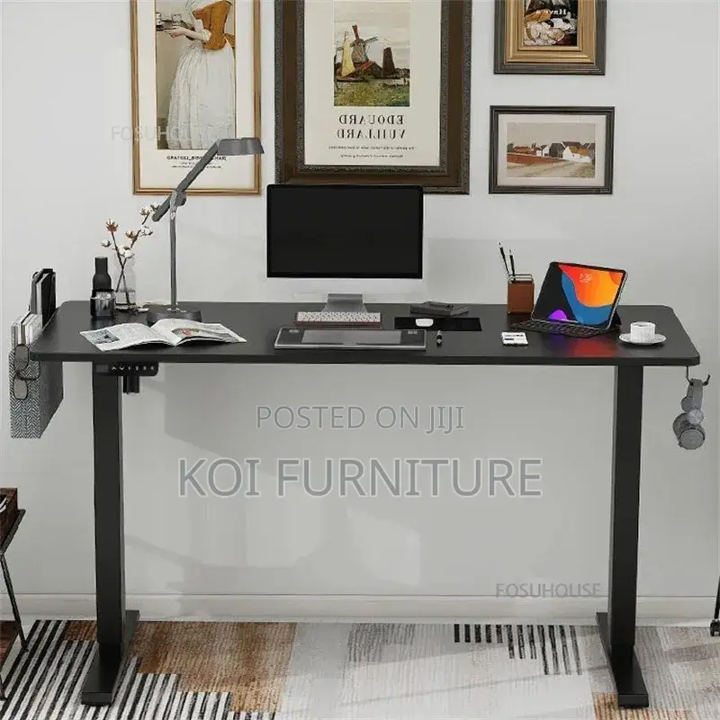Office Desk; Flexible Ergonomic Height Adjustable Home Office Desk