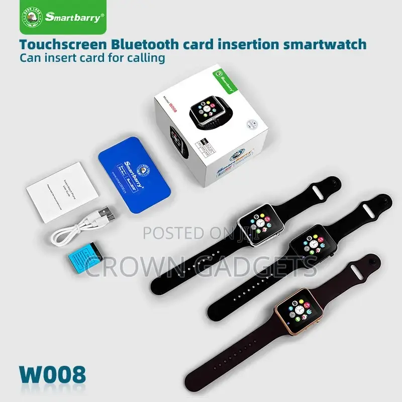 W008 Smartwatch With Sim Card, Calls Expandable Storage