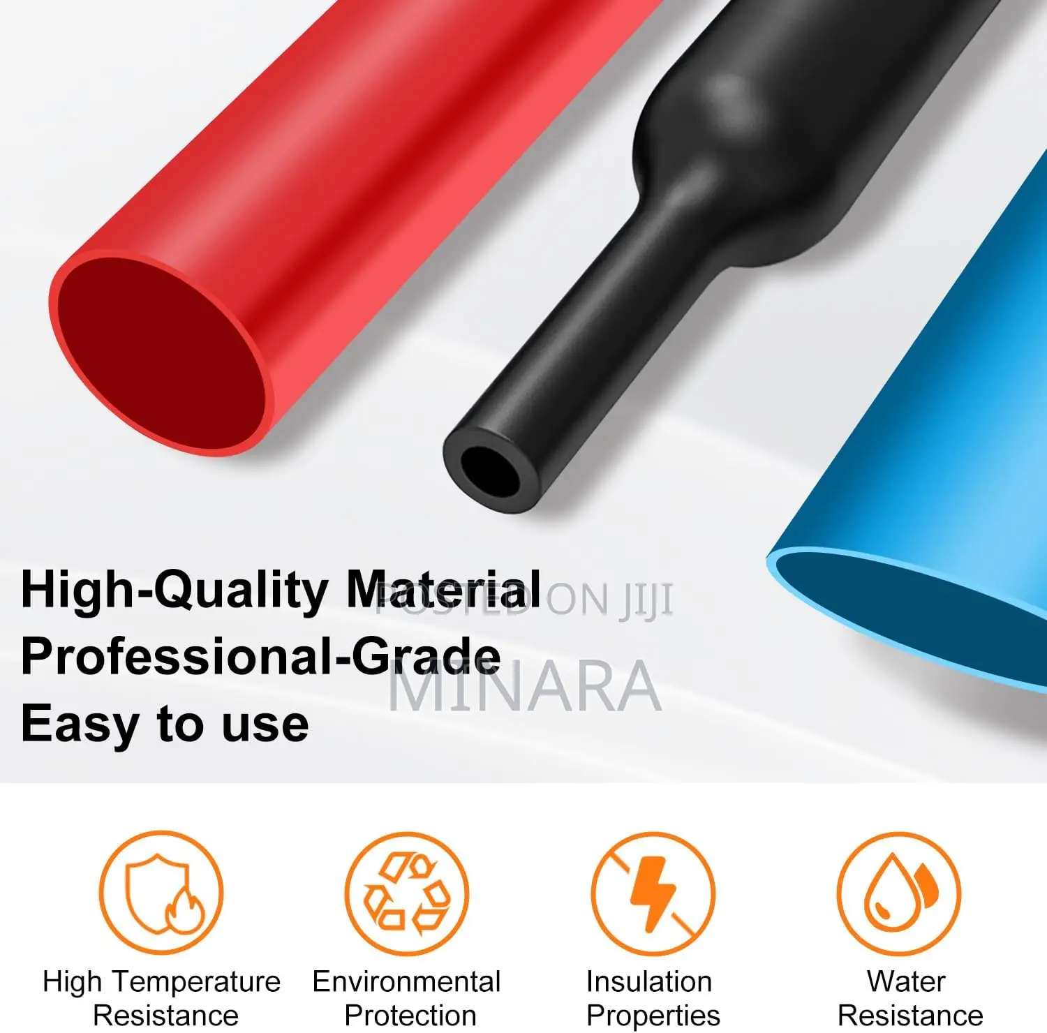 580 Pcs, Heat Shrink Tubing for Electrical Insulation, Auto Repairs