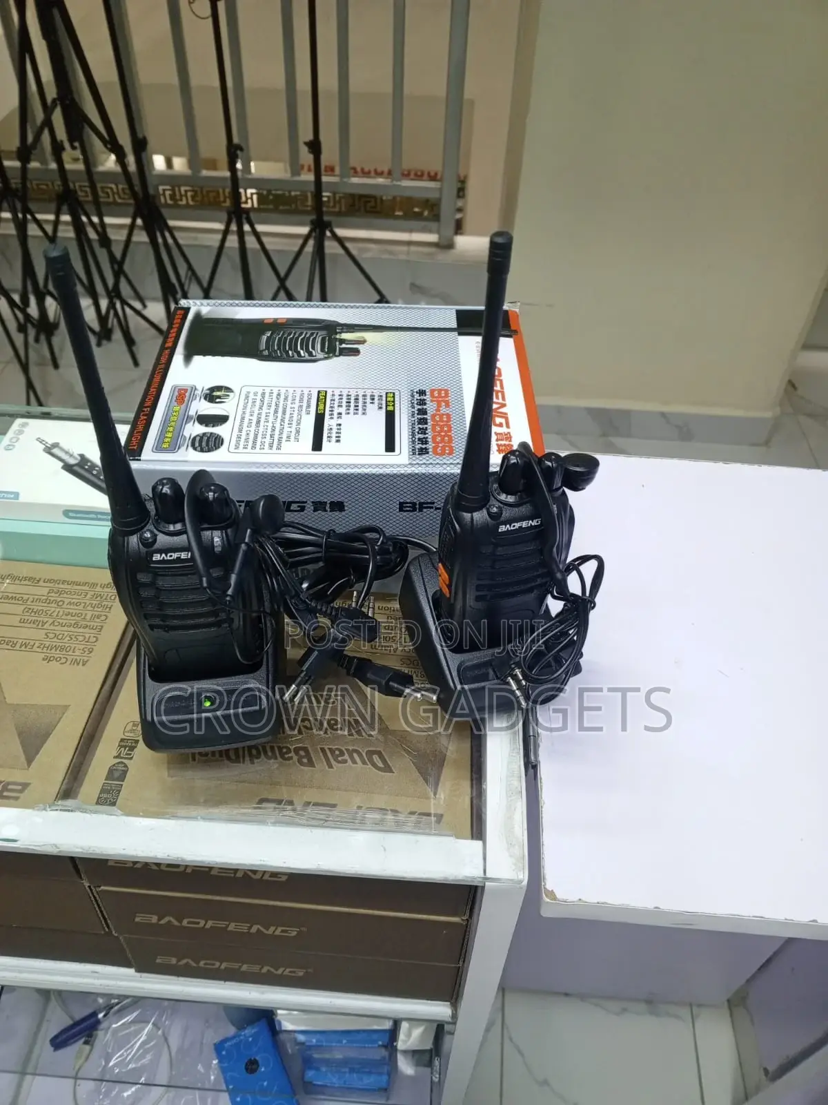 Baofeng Bf-888s 1500mah Battery Long-Range Uhf Radios