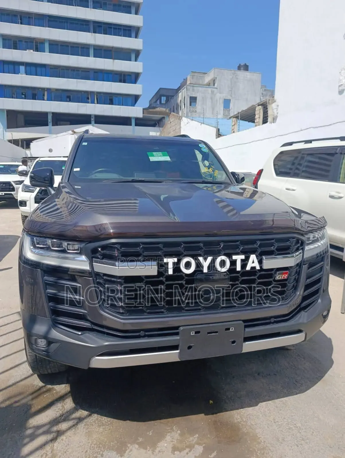 Toyota Land Cruiser 2021 Matt Black