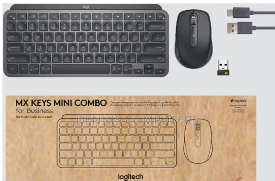 Logitech Mx Keys Mini Combo For Business Black