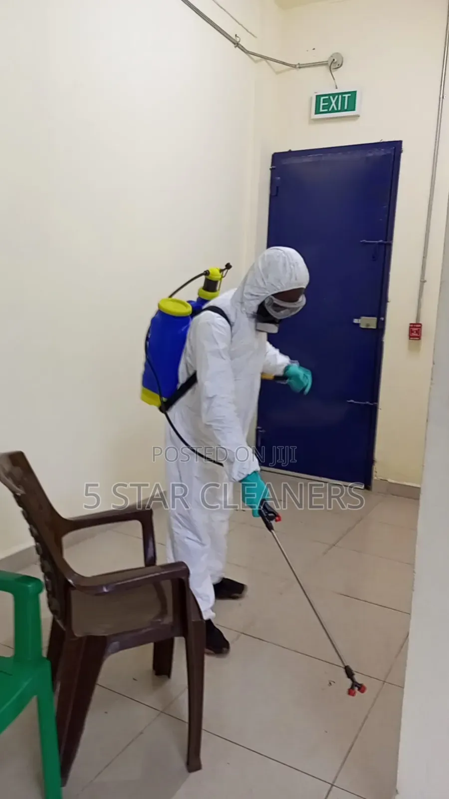 Fumigation of Cockroaches (Mende or Nyenge)