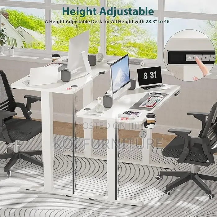 Office Table; Height Adjustable Execelennt Office Desk